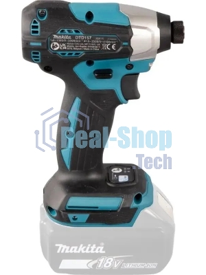 Дрель-шуруповерт Makita DTD157Z, 18 В, 0 Ач, 140 Нм, бесщеточный, ударный