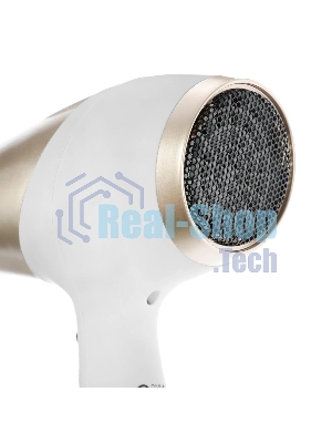Фен Kelli KL-1125 белый/золотистый, 2400 Вт