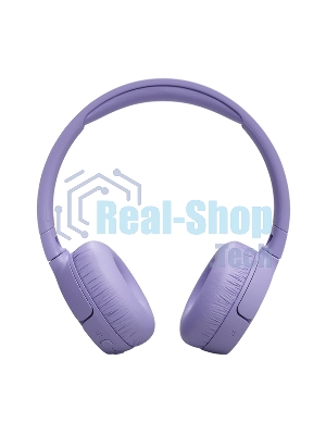 Беспроводные/проводные наушники JBL Tune 670NC фиолетовый, накладные, Bluetooth + проводной, активное шумоподавление