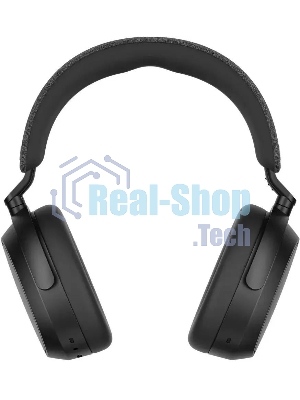 Беспроводные/проводные наушники Sennheiser Momentum 4 Wireless черный, полноразмерные, Bluetooth + Jack 3.5 мм, активное шумоподавление, до 60 ч