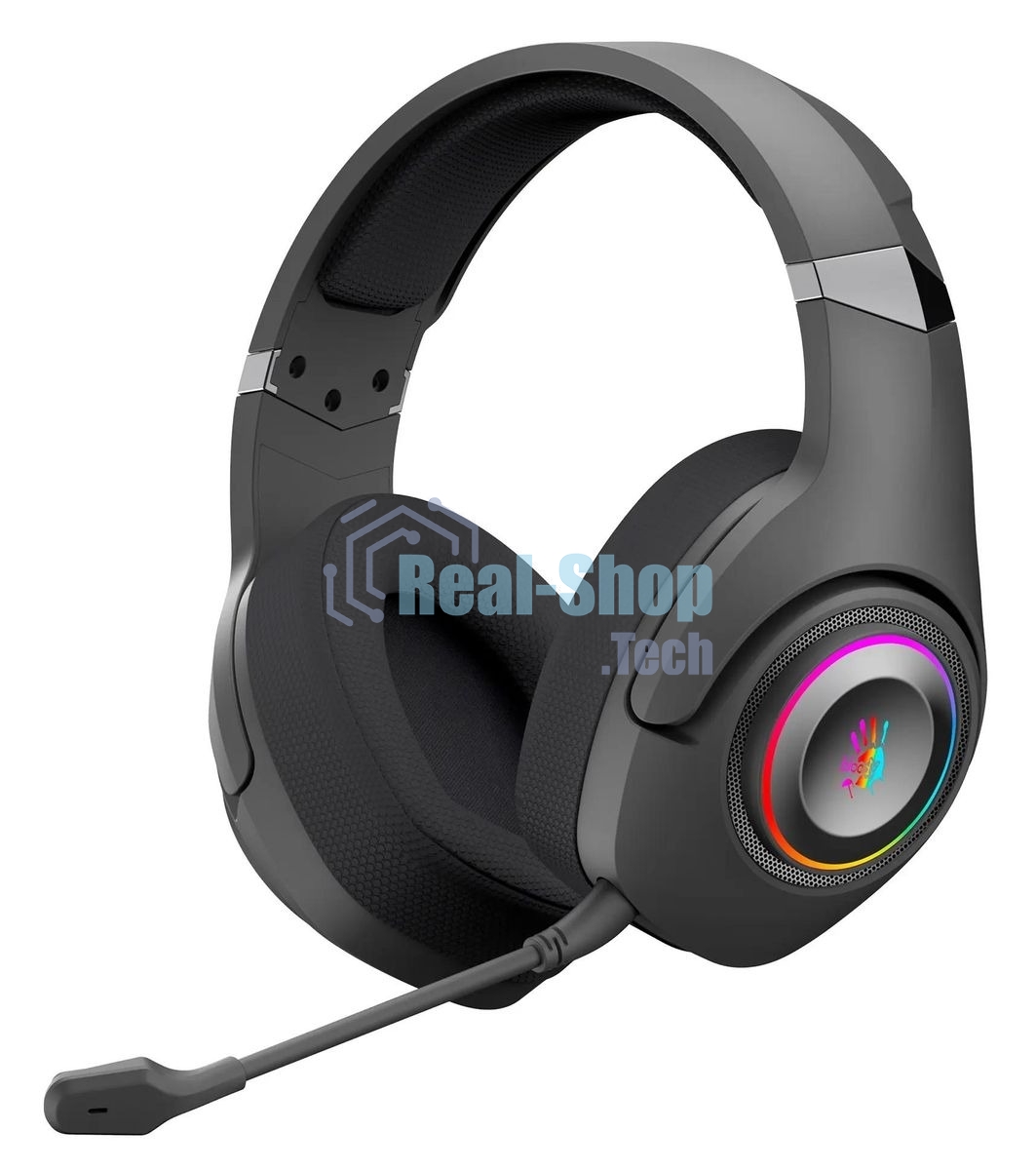 Наушники с микрофоном A4Tech Bloody GR270 черный 1.5м мониторные BT/Radio оголовье