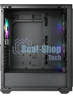 Компьютерный корпус Azza Forest черный без БП ATX 4x120мм 4x140мм 2xUSB 3.0 audio bott PSU