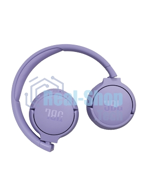 Беспроводные/проводные наушники JBL Tune 670NC фиолетовый, накладные, Bluetooth + проводной, активное шумоподавление