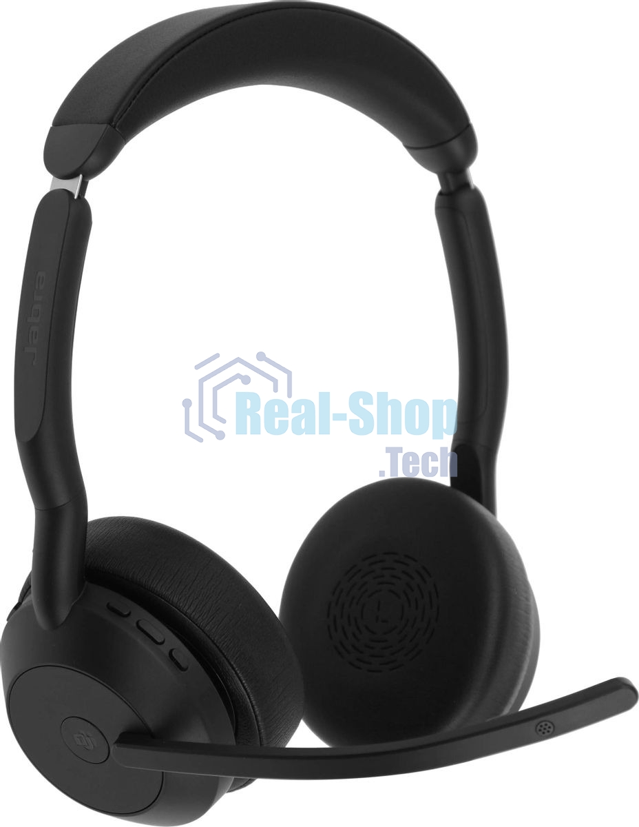 Гарнитура Jabra Evolve2 55 чёрный, беспроводная, Bluetooth, до 18 ч