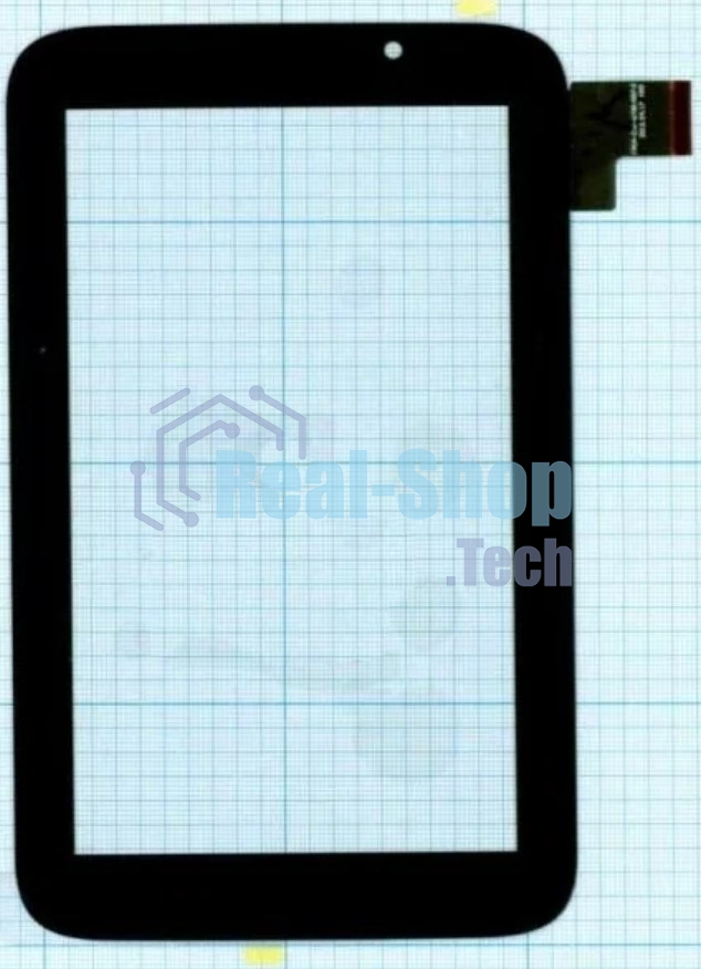 Сенсорное стекло (тачскрин) FPCA-CTP-0700-057-2, черное