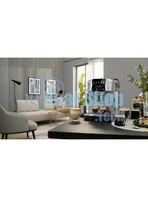 Кофемашина DeLonghi ECAM220.30.SB серебристо-черный, исп. кофе - зерновой/молотый, 1.8 л, 1450 Вт, 15 бар