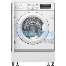 Стиральная машина встраиваемая Bosch WIW28443 белый, загрузка фронтальная 8 кг, 1400 об/мин, класс: C