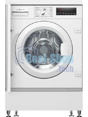 Стиральная машина встраиваемая Bosch WIW28443 белый, загрузка фронтальная 8 кг, 1400 об/мин, класс: C