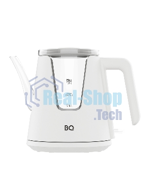 Чайник электрический BQ KT0046DW белый, 2200 Вт, 1л