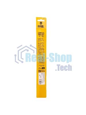 Бур по бетону Denzel двойная спираль, Cobalt W-tip, 18x260 мм, SDS PLUS