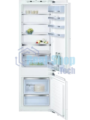 Холодильник Bosch KIS87AF30U белый (двухкамерный), встраиваемый