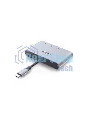 Распределитель Infobit iHub 301 3 подключения через 1 кабель USB-С