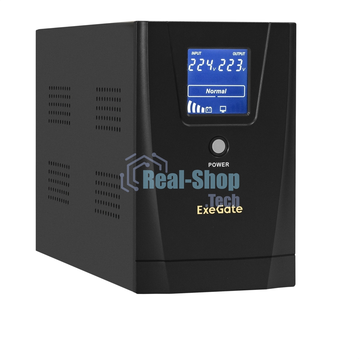Источник бесперебойного питания ExeGate EX292634RUS SpecialPro Smart LLB-2200.LCD.AVR.4C13.RJ.USB 2200VA/1300W, LCD, AVR, 4*C13,RJ45/11,USB, металлический корпус, черный