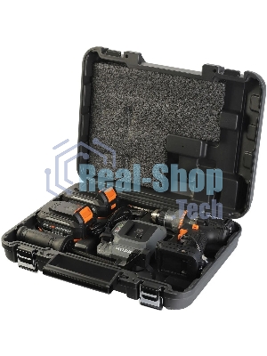 Дрель-шуруповерт Patriot BR 224UES-h, 21 В, 4 Ач, 150 Нм, бесщеточный