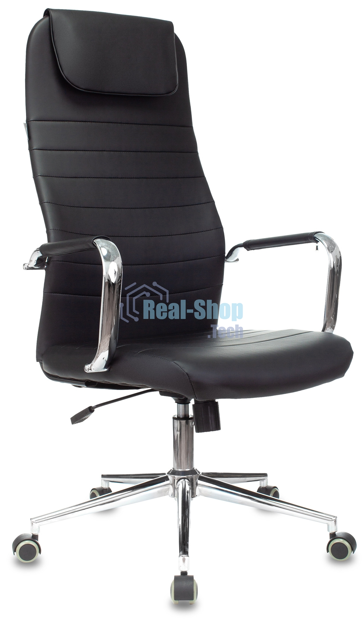 Кресло Бюрократ Chair Brt KB-9N/ECO/BLACK черный, экокожа