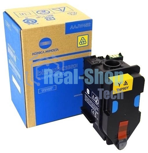 Тонер-картридж Konica-Minolta bizhub C3320i желтый TNP-80Y