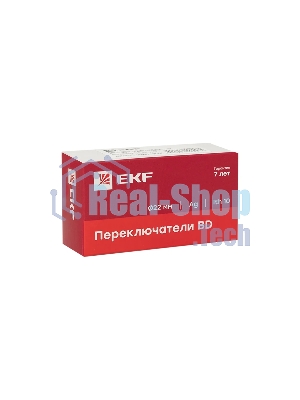 Переключатель EKF BD21 PROxima 2P короткая ручка NO IP65