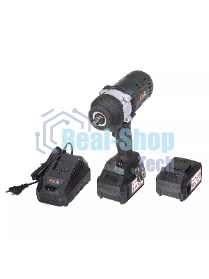 Профессиональный бесщеточный гайковерт аккумуляторный KLPRO KLSS18BHX-50 (18В, Li-ion-2шт, 5.0Ач, 800Нм, 2 скорости, подсветка,З/У,в кейсе)