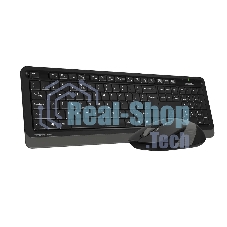 Комплект клавиатура+мышь A4Tech FStyler FG1010 беспроводной, USB, 2000 DPI, чёрный