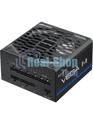 Блок питания Chieftec Vega M PPG-750-C (ATX 3.1, 750W, 80 PLUS GOLD, Active PFC, 135mm fan, Gen5 PCIe, Full Cable Management) Retail