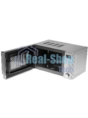 Микроволновая печь Starwind SMW5220 серебристый, 20 л, 700 Вт, переключатели - кнопки, поворотный механизм