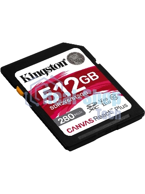 Флеш карта SDXC Kingston SDR2V6/512Gb Canvas React Plus w/o adapter 512Gb