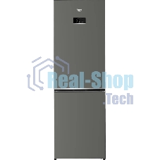 Холодильник Beko B3R0CNK362HG серый, двухкамерный, 220/100л, морозилка снизу No Frost