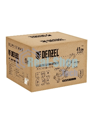 Газонокосилка бензиновая Denzel GLD-410SP-K, 3,5 л.с.