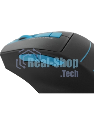 Мышь беспроводная A4Tech Fstyler FG30S серый/синий, 2000 dpi, радиоканал, USB, кнопки - 5