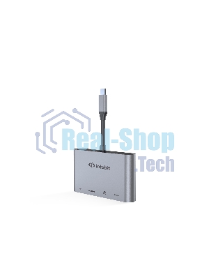 Распределитель Infobit iHub 301 3 подключения через 1 кабель USB-С