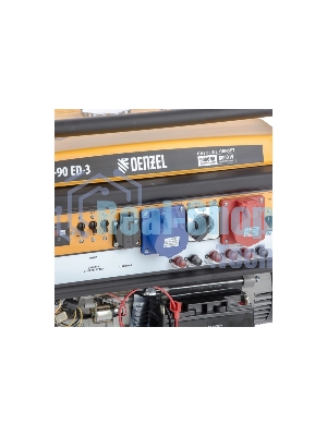 Электрогенератор бензиновый Denzel PS 90 ED-3, 9 кВт, 85 дБ, 90 кг
