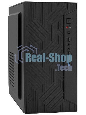Компьютерный корпус Minitower ExeGate BAA-303U-UNS400 (mATX, БП UNS400 с вент. 12см, 2хUSB+1хUSB 3.0, HD Audio, черный)