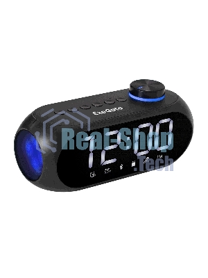 Колонка-часы ExeGate Yo 520 Bluetooth 3 Вт черный