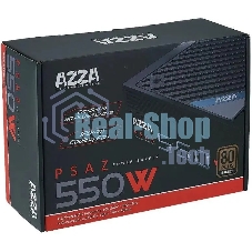 Блок питания Azza ATX 550W PSAZ-550W 80+ bronze (20+4pin) APFC 120мм fan 5xSATA RTL