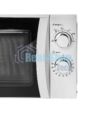 Микроволновая печь Delta DL-88L20 белый, 20 л, 700 Вт, переключатели - поворотный механизм