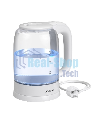 Чайник электрический Maxvi KE1741G белый