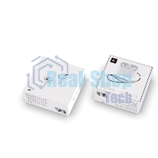 Наушники TWS Aksberry B19 белый, вкладыши, Bluetooth, сенсорное управление, до 4 ч