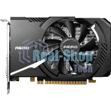 Видеокарта MSI PCI-E 4.0 RTX 3050 AERO ITX 8G OCV2 NVIDIA GeForce RTX 3050 8192Mb 128 GDDR6 1807/14000 HDMIx1 DPx3 HDCP Ret