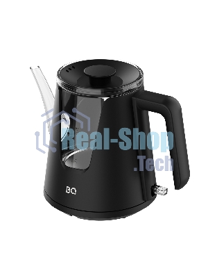 Чайник электрический BQ KT0046DW черный, 2200 Вт, 1л