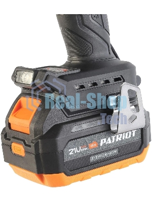 Дрель-шуруповерт Patriot BR 224UES-h, 21 В, 4 Ач, 150 Нм, бесщеточный