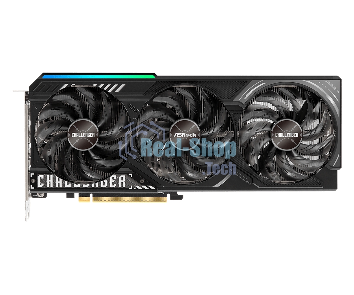Видеокарта ASRock Radeon RX 9070 XT Challenger 16GB RX 9070XT, HDMI, DP*3, 16G, D6