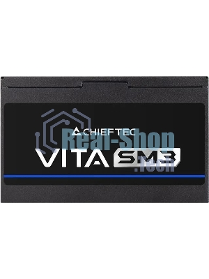 Блок питания Chieftec Vita SM3 BPX-750-C (ATX 3.1, 750W, 80 PLUS BRONZE, Active PFC, 120мм fan, Semi-modular Cable Management) Retail