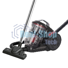 Пылесос Centek CT-2523 черный/красный, 420/2400 Вт, уборка сухая, пылесборник контейнер 3.5 л