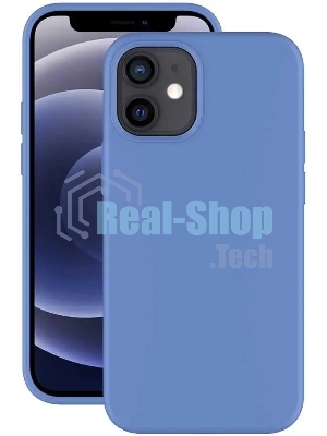Чехол (клип-кейс) DEPPA Gel Color, для Apple iPhone 12 mini, синий 87762