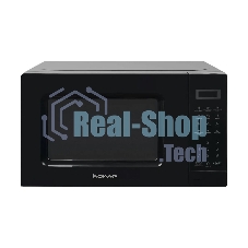 Микроволновая печь HOME HDM207BB черный, 20 л, 700 Вт, переключатели — сенсор