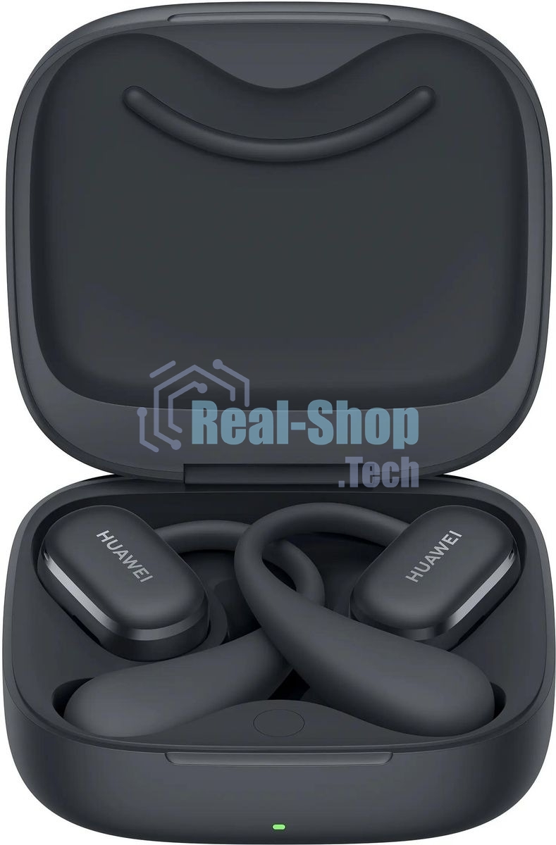 Наушники TWS Huawei FreeArc (Moose-T00) черный, открытые (накладные с дужкой), Bluetooth, до 7 ч