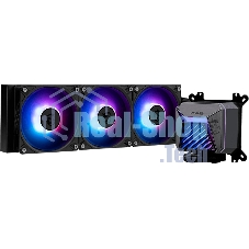 Система жидкостного охлаждения MSI MAG CORELIQUID A15 черный 120мм алюминий+медь 2050rpm 28.7db 4-pin