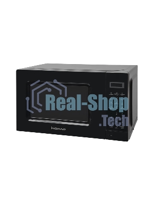 Микроволновая печь HOME HDM207BB черный, 20 л, 700 Вт, переключатели — сенсор