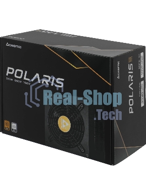 Блок питания Chieftec Polaris PPS-750FC, 750Вт, 80 PLUS Gold, 120мм, модульный, черный