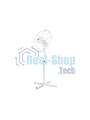 Вентилятор Rix RSF-4000W чёрный, напольный, 45 Вт, 3 скорости, 40 см